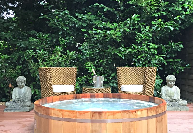 Sussex boutique adds to spa with four private hot tubs
