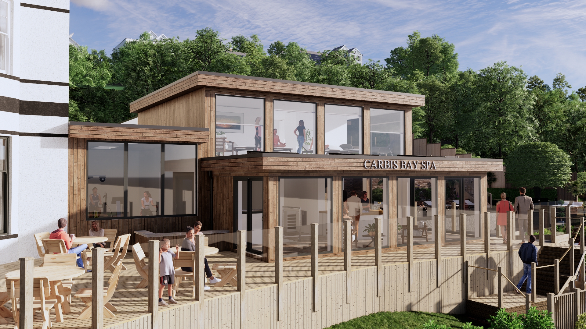 FIRST LOOK Carbis Bay unveils new twostorey wellness facility