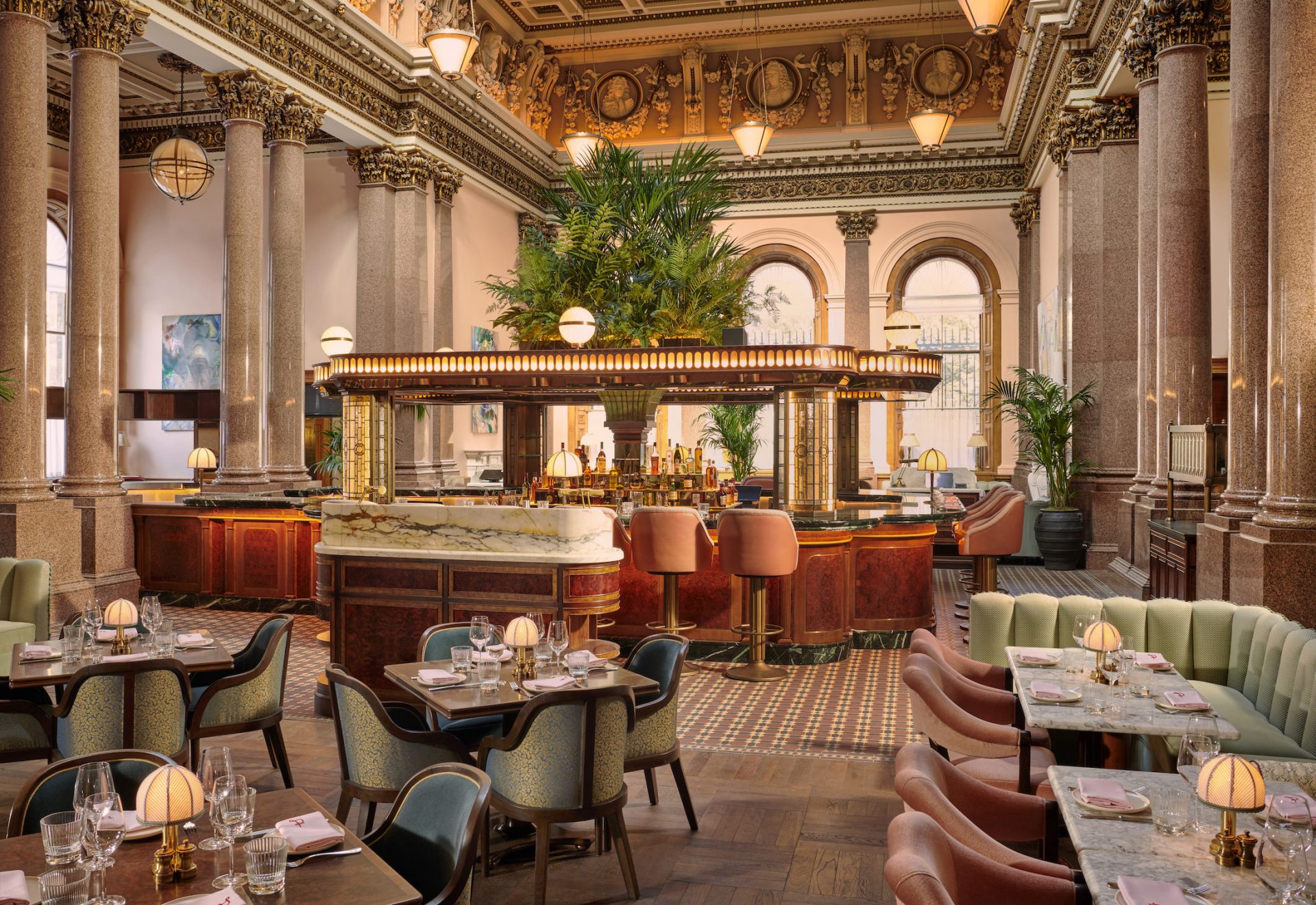 The Spence restaurant at Gleneagles Townhouse see inside