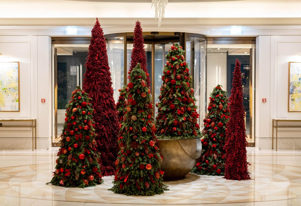 Best Christmas trees London Top hotels unveil their festive firs
