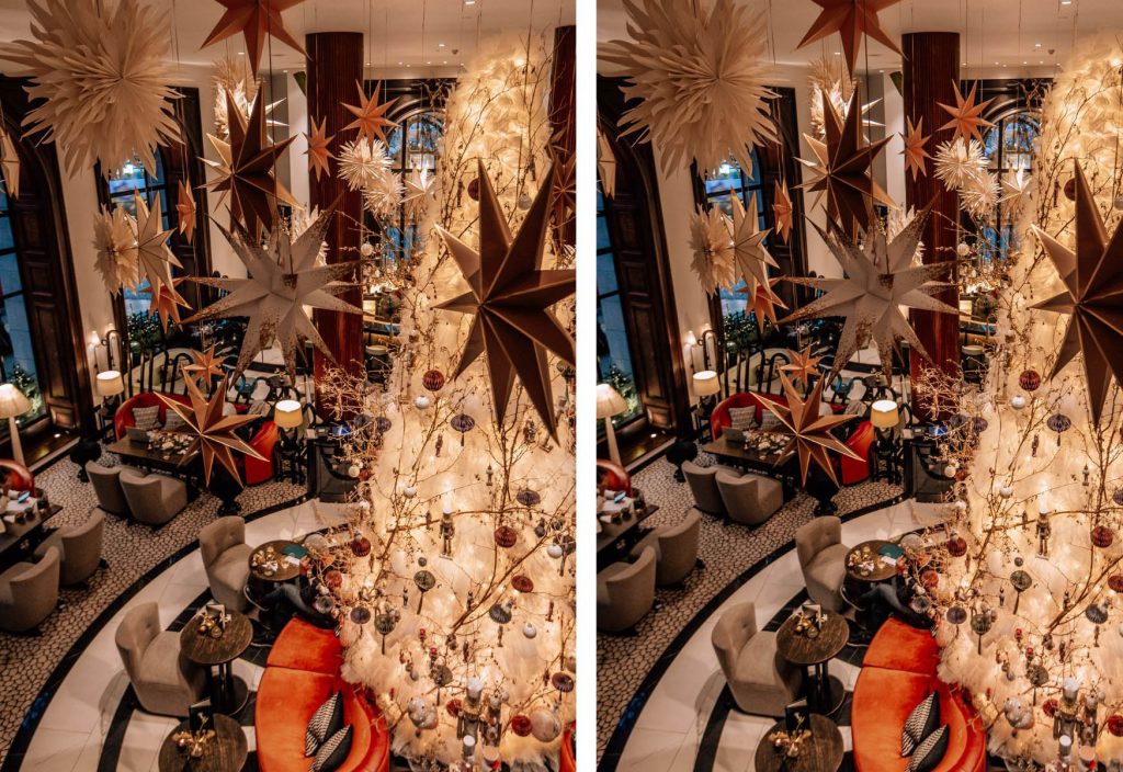 Best Christmas trees London Top hotels unveil their festive firs