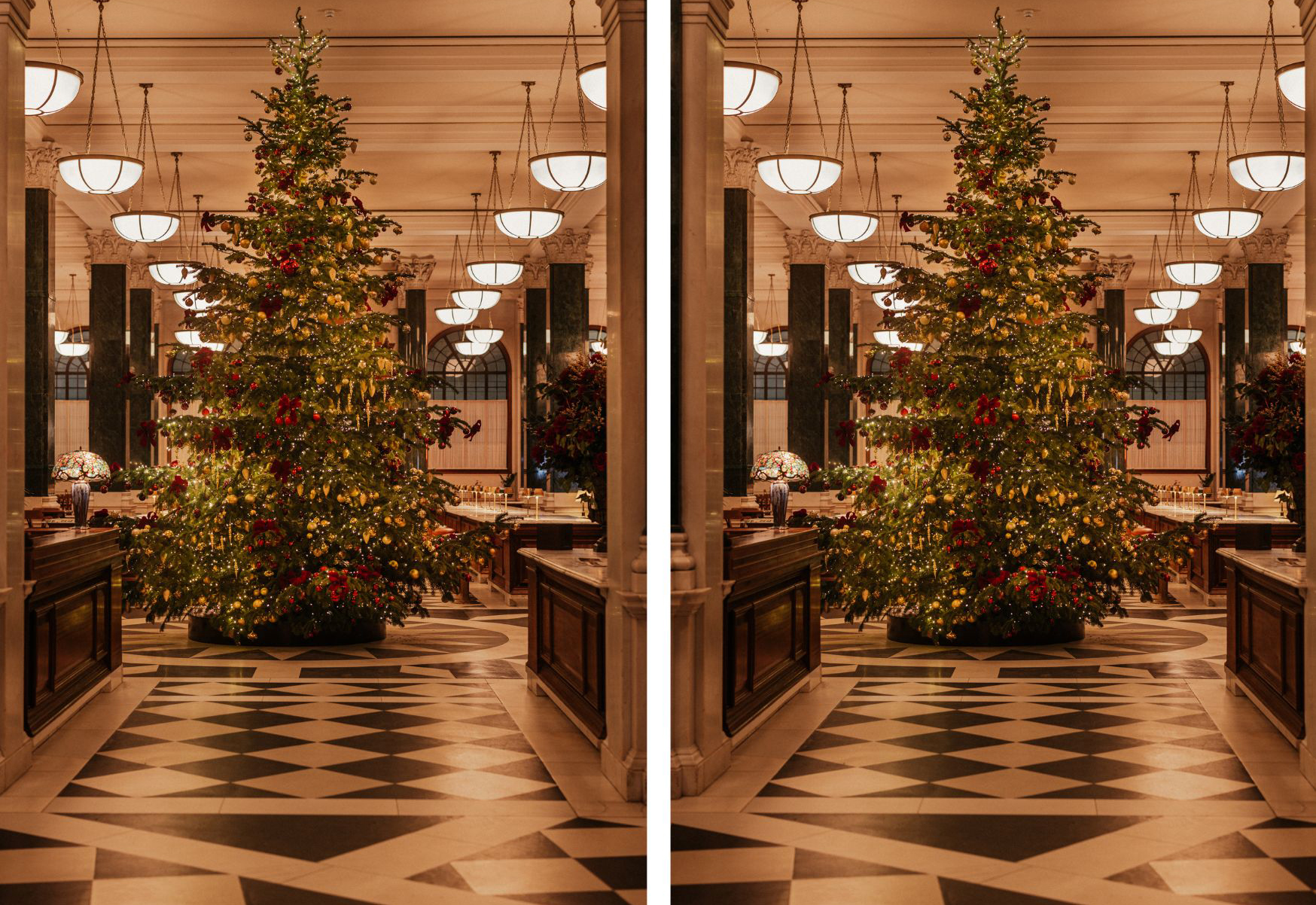 Best Christmas trees London Top hotels unveil their festive firs