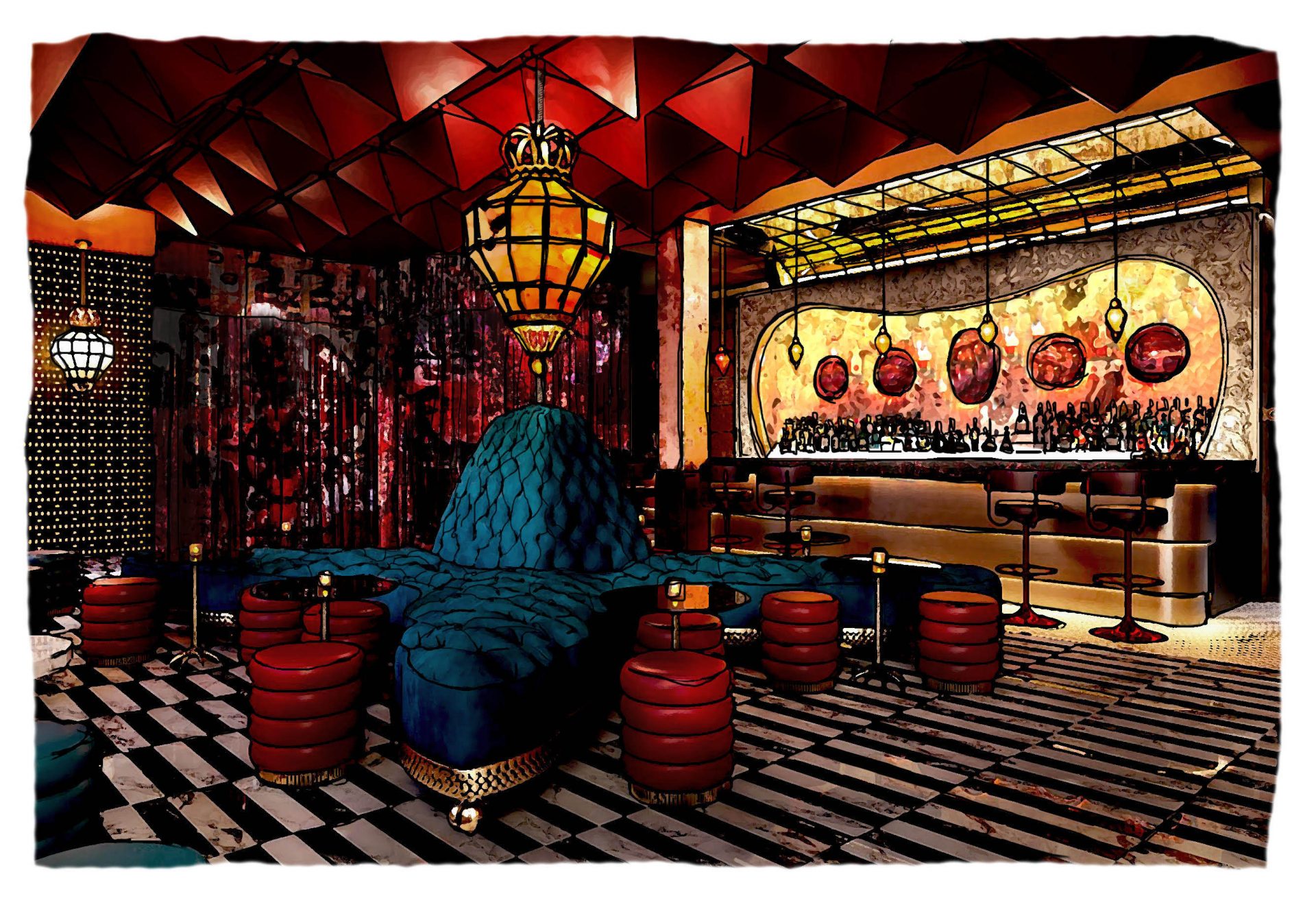 Thirteen bar and dial8 basement club to open at Chateau Denmark